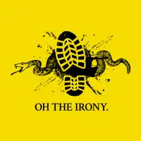 Oh The Irony - design
