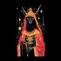 Llama Wizard Magic - design