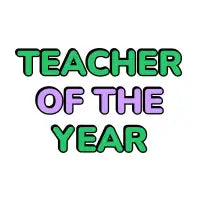Teacher Of The Year - design