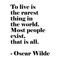 Oscar Wilde Famous Quotes - design