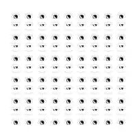 Blinking Eye Pattern - design