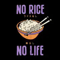 No Rice No Life - design
