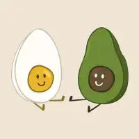 Egg and Avocado - design