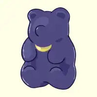Moon Bear Gummy Bear - design