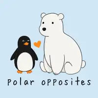 Polar Opposites Bear & Penguin - design