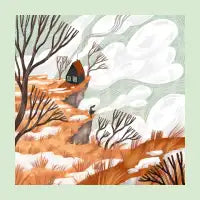 winter field - design