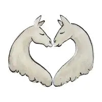 Llamas in Love - design