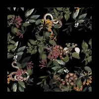 Floral snake - design
