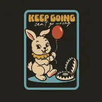 Keep going - design