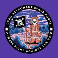 Dead Astronaut Space Force - design