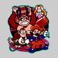 Retro Gaming Series - Donkey Kong Classics - design