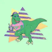Rad Rex - design