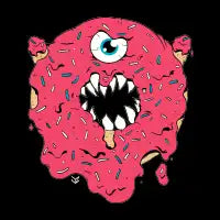 Demon Donut (pink) - design