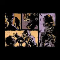 Undead Panels - Horror T Shirt - design