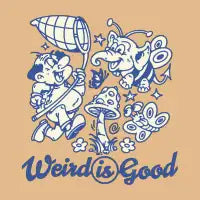 Weird Is Good - design