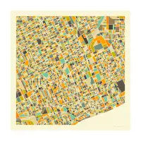 DETROIT MAP - design