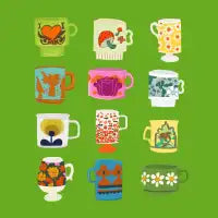 70's Mugs - design