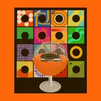 70's Record Player - design
