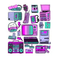 80's Tech - design
