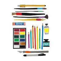 Art Supplies - design