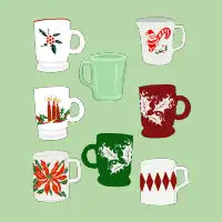 Christmas Mugs T-Shirt - design