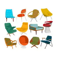 Mid Century Modern Chairs - design