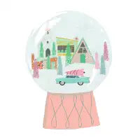 Mod Snow Globe Scene - design