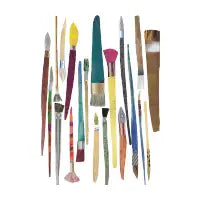Paintbrushes Collage - design