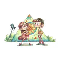 Gravity Falls x Scooby-Doo Crossover - design