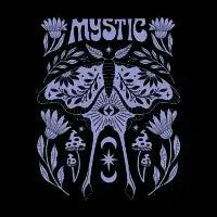 Mystic Moth T-Shirt - design