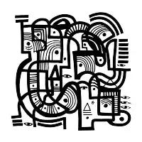 Tribe (black ink) - design