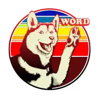 Word Dog - design