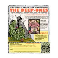 Deep-Ones Ad - design