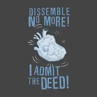 The Tell Tale Heart Tee - design