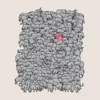 the Pink Pachyderm - design