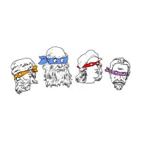 Heroes In An Art Shell - design