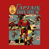 Captain Obvious! - design