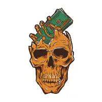 Money Skull - design