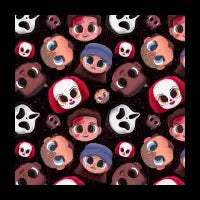 Creepy Cuties Pattern - The 90's - design