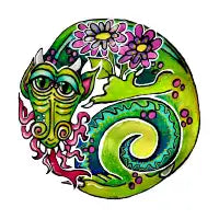 Sun Garden Dragon - design