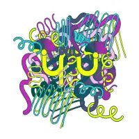 Neon brain explosion - design
