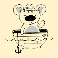 Crikey the Koala - design