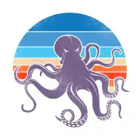 A Octopus Sunset - design