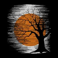 A Tree Sunset - design