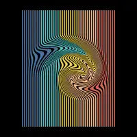 Abstract waves - design
