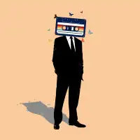 Cassette Man - design
