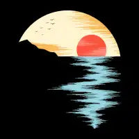 chasing sunsets - design