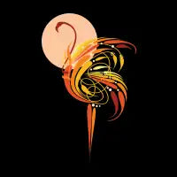 Flamingo pinstripe - design