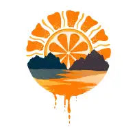 Orange Sunset #2 - design