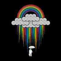 Rainbow and Rain - design